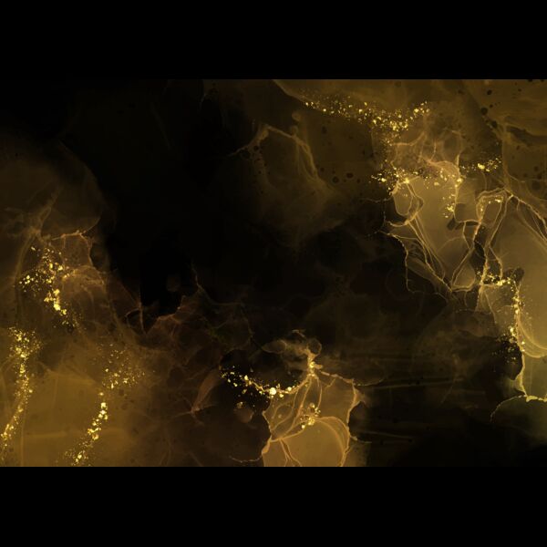 dark gold hand painted alcohol ink background with gold glitter 0811 Thumbnail