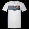 Lightweight Ringspun V-Neck "Soft Feel" T-Shirt Thumbnail