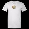 Lightweight Ringspun V-Neck "Soft Feel" T-Shirt Thumbnail