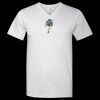 Lightweight Ringspun V-Neck "Soft Feel" T-Shirt Thumbnail