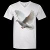 Lightweight Ringspun V-Neck "Soft Feel" T-Shirt Thumbnail