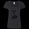 Softstyle Women's Deep Scoopneck T-Shirt Thumbnail