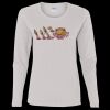 Heavy Cotton Women's "Budget" Long Sleeve T-Shirt Thumbnail