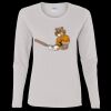 Heavy Cotton Women's "Budget" Long Sleeve T-Shirt Thumbnail