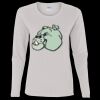 Heavy Cotton Women's "Budget" Long Sleeve T-Shirt Thumbnail