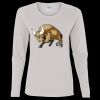 Heavy Cotton Women's "Budget" Long Sleeve T-Shirt Thumbnail