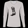 Heavy Cotton Women's "Budget" Long Sleeve T-Shirt Thumbnail