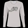 Heavy Cotton Women's "Budget" Long Sleeve T-Shirt Thumbnail
