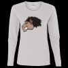 Heavy Cotton Women's "Budget" Long Sleeve T-Shirt Thumbnail