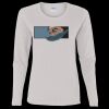 Heavy Cotton Women's "Budget" Long Sleeve T-Shirt Thumbnail