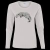 Heavy Cotton Women's "Budget" Long Sleeve T-Shirt Thumbnail