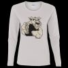 Heavy Cotton Women's "Budget" Long Sleeve T-Shirt Thumbnail