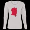 Heavy Cotton Women's "Budget" Long Sleeve T-Shirt Thumbnail