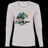 Heavy Cotton Women's "Budget" Long Sleeve T-Shirt Thumbnail