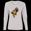 Heavy Cotton Women's "Budget" Long Sleeve T-Shirt Thumbnail