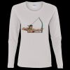 Heavy Cotton Women's "Budget" Long Sleeve T-Shirt Thumbnail