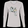 Heavy Cotton Women's "Budget" Long Sleeve T-Shirt Thumbnail