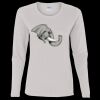 Heavy Cotton Women's "Budget" Long Sleeve T-Shirt Thumbnail
