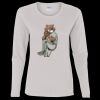 Heavy Cotton Women's "Budget" Long Sleeve T-Shirt Thumbnail