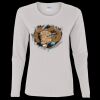 Heavy Cotton Women's "Budget" Long Sleeve T-Shirt Thumbnail