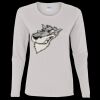 Heavy Cotton Women's "Budget" Long Sleeve T-Shirt Thumbnail
