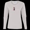 Heavy Cotton Women's "Budget" Long Sleeve T-Shirt Thumbnail