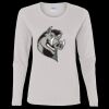 Heavy Cotton Women's "Budget" Long Sleeve T-Shirt Thumbnail