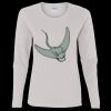 Heavy Cotton Women's "Budget" Long Sleeve T-Shirt Thumbnail