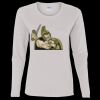 Heavy Cotton Women's "Budget" Long Sleeve T-Shirt Thumbnail
