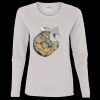 Heavy Cotton Women's "Budget" Long Sleeve T-Shirt Thumbnail