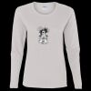 Heavy Cotton Women's "Budget" Long Sleeve T-Shirt Thumbnail
