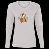 Heavy Cotton Women's "Budget" Long Sleeve T-Shirt Thumbnail