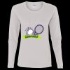 Heavy Cotton Women's "Budget" Long Sleeve T-Shirt Thumbnail