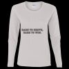 Heavy Cotton Women's "Budget" Long Sleeve T-Shirt Thumbnail
