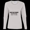 Heavy Cotton Women's "Budget" Long Sleeve T-Shirt Thumbnail